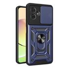 For Motorola Moto G54 5G EU Sliding Camera Cover Design TPU Hybrid PC Phone Case(Blue) - 1