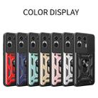 For Motorola Edge 50 Ultra Sliding Camera Cover Design TPU Hybrid PC Phone Case(Mint Green) - 2