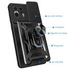 For Motorola Edge 50 Ultra Sliding Camera Cover Design TPU Hybrid PC Phone Case(Gold) - 3