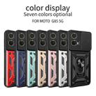 For Motorola Moto G85 / S50 Neo Sliding Camera Cover Design TPU Hybrid PC Phone Case(Red) - 2