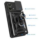 For Motorola Moto G85 / S50 Neo Sliding Camera Cover Design TPU Hybrid PC Phone Case(Red) - 3