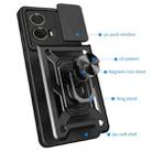 For Motorola Moto G85 / S50 Neo Sliding Camera Cover Design TPU Hybrid PC Phone Case(Blue) - 3