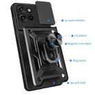 For Motorola Edge 50 Neo Sliding Camera Cover Design TPU Hybrid PC Phone Case(Blue) - 3
