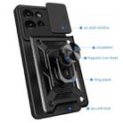 For Motorola Edge 50 5G Sliding Camera Cover Design TPU Hybrid PC Phone Case(Mint Green) - 3