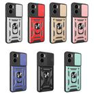 For Motorola Moto G05 Sliding Camera Cover Design TPU+PC Phone Case(Blue) - 2