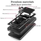For Motorola Edge 60 Fusion Sliding Camera Cover Design TPU Hybrid PC Phone Case(Black) - 3