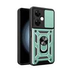 For OnePlus Nord N30 / CE3 Lite Sliding Camera Cover Design TPU Hybrid PC Phone Case(Mint Green) - 1