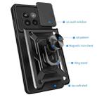 For OnePlus 13R / Ace 5 / Ace 5 Pro 5G Sliding Camera Cover Design TPU Hybrid PC Phone Case(Blue) - 3