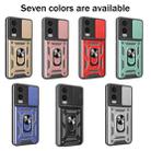 For OnePlus Nord CE4 Lite Sliding Camera Cover Design TPU Hybrid PC Phone Case(Mint Green) - 2