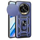 For Realme 13 Pro / 13 Pro+ 5G Sliding Camera Cover Design TPU Hybrid PC Phone Case(Blue) - 1