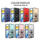 For Realme 13 Pro / 13 Pro+ 5G Sliding Camera Cover Design TPU Hybrid PC Phone Case(Blue) - 2