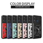 For Realme C25 / C15 Sliding Camera Cover Design TPU Hybrid PC Phone Case(Black) - 2