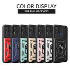 For Realme C25 / C15 Sliding Camera Cover Design TPU Hybrid PC Phone Case(Red) - 2