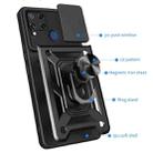 For Realme C25 / C15 Sliding Camera Cover Design TPU Hybrid PC Phone Case(Silver) - 3