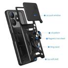 For Realme C61 / C63 Sliding Camera Cover Design TPU Hybrid PC Phone Case(Black) - 3