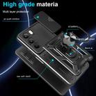 For Realme C75 4G / 14x 5G Global Sliding Camera Cover Design TPU Hybrid PC Phone Case(Silver) - 3