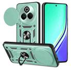 For Realme P3 Pro 5G Sliding Camera Cover Design TPU Hybrid PC Phone Case(Mint Green) - 1