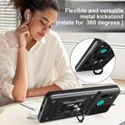 For Realme 5 Pro Sliding Camera Cover Design TPU Hybrid PC Phone Case(Black) - 3