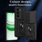 For Realme C71 4G Sliding Camera Cover Design TPU+PC Phone Case(Blue) - 2