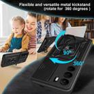 For Realme C71 4G Sliding Camera Cover Design TPU+PC Phone Case(Blue) - 3