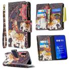 For Huawei Honor 9X Colored Drawing Pattern Zipper Horizontal Flip Leather Case with Holder & Card Slots & Wallet(Flower Elephants) - 1