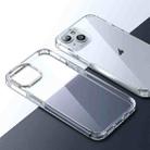 For iPhone 15 Plus Ice Crystal Transparent PC + TPU Phone Case(Transparent) - 1