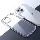 For iPhone 15 Ice Crystal Transparent PC + TPU Phone Case(Transparent) - 1