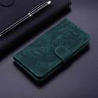 For Realme C75 Tiger Embossing Pattern Flip Leather Phone Case(Green) - 2