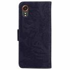 For Samsung Galaxy Xcover7 Tiger Embossing Pattern Flip Leather Phone Case(Black) - 3