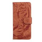 For OPPO A60 4G Tiger Embossing Pattern Flip Leather Phone Case(Brown) - 2