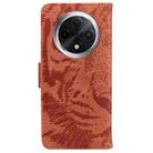 For OPPO A3 Pro 5G Tiger Embossing Pattern Flip Leather Phone Case(Brown) - 3