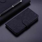 For OPPO Reno12 5G Global Tiger Embossing Pattern Flip Leather Phone Case(Black) - 2