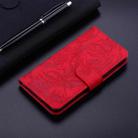 For Tecno Camon 30 4G / 5G Tiger Embossing Pattern Flip Leather Phone Case(Red) - 2