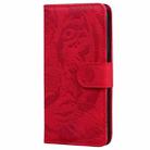 For Tecno Camon 30 4G / 5G Tiger Embossing Pattern Flip Leather Phone Case(Red) - 3