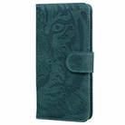 For Tecno Camon 30 4G / 5G Tiger Embossing Pattern Flip Leather Phone Case(Green) - 3