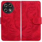 For Tecno Camon 30S / Camon 30S Pro Tiger Embossing Pattern Flip Leather Phone Case(Red) - 1