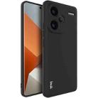 For Xiaomi Redmi Note 13 Pro+ 5G IMAK UC-3 Series Shockproof Frosted TPU Protective Phone Case(Black) - 1