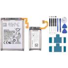 EB-BF707ABY EB-BF708ABY 1 Pair 2575mAh 725mAh Battery Replacement For Samsung Galaxy Z Flip 5G - 1