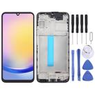 For Samsung Galaxy A25 SM-A256B Original LCD Screen Digitizer Full Assembly with Frame - 1