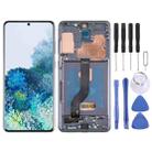 For Samsung Galaxy S20+ 4G/5G SM-G985/986 6.67 inch OLED LCD Screen Digitizer Full Assembly with Frame(Black) - 1
