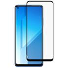 For Huawei Honor Play4 Full Glue Full Screen Tempered Glass Film(Black) - 1