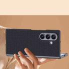 For Samsung Galaxy Z Fold7 Ultra-thin Carbon Fiber Texture Printing Phone Case(Gold) - 2