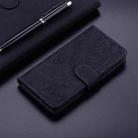 For Motorola Moto G05 / E15 Tiger Embossing Pattern Leather Phone Case(Black) - 2