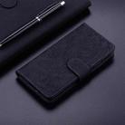 For Motorola Moto G15 Tiger Embossing Pattern Leather Phone Case(Black) - 2