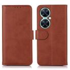 For Huawei nova 11i / Maimang 20 5G Cow Texture Flip Leather Phone Case(Brown) - 1