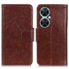 For Huawei nova 11i / Maimang 20 5G Nappa Texture Flip Leather Phone Case(Brown) - 1