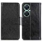 For Huawei nova 11i / Maimang 20 5G Nappa Texture Flip Leather Phone Case(Black) - 1