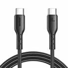 JOYROOM SA26-CC3 Flash Charge Series 60W USB-C / Type-C to USB-C / Type-C Fast Charging Data Cable, Cable Length:2m(Black) - 1