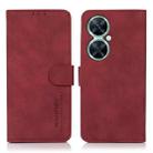 For Huawei nova 11i / Maimang 20 5G KHAZNEH Matte Texture Leather Phone Case(Red) - 1