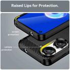 For Asus Zenfone 10 Brushed Texture Carbon Fiber TPU Case(Black) - 6